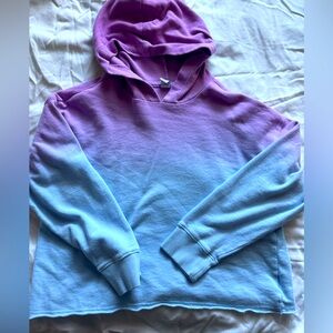 Purple and Blue Ombre Hoodie